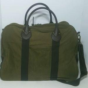 J. Crew Canvas Weekender Duffle Bag